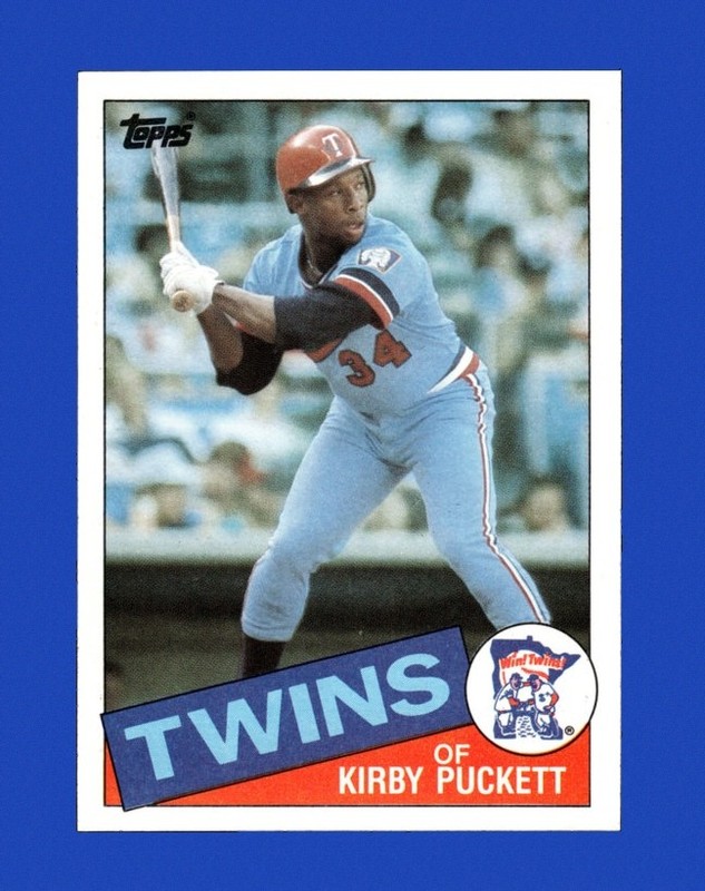 1985 Topps Set-Break #536 Kirby Puckett RC NR-MINT *GMCARDS*