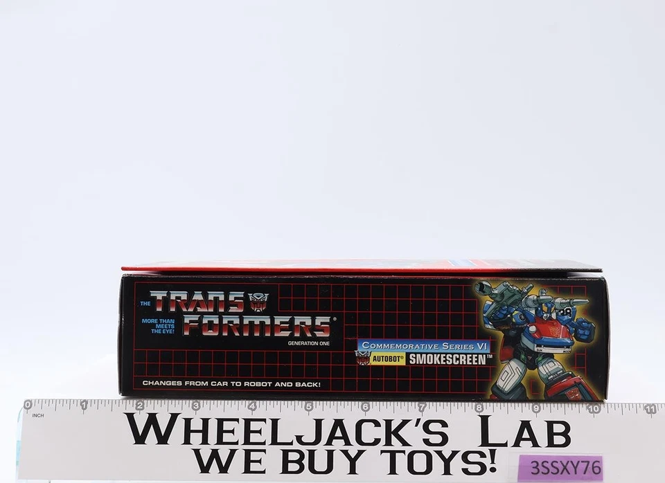 Smokescreen Transformers Reissue Commemorative Series 2002 Hasbro NEW SEALED - Image 3 of 4