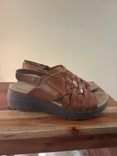 Easy Spirit Slingback Sandals Comfortable Size 7.5 Brown Women’s