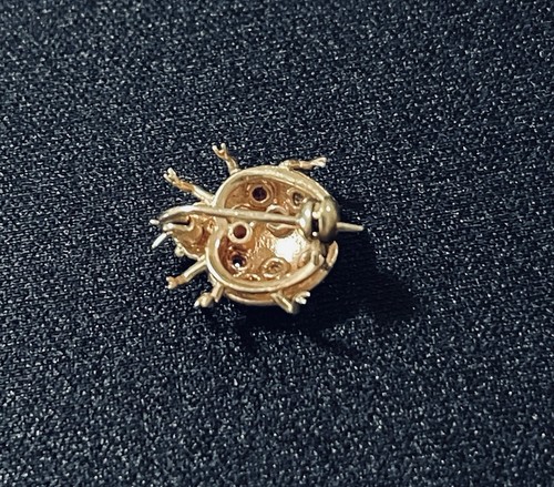 14KT. GOLD MARIENKÄFER ANSTECKNADEL - Bild 7 von 9