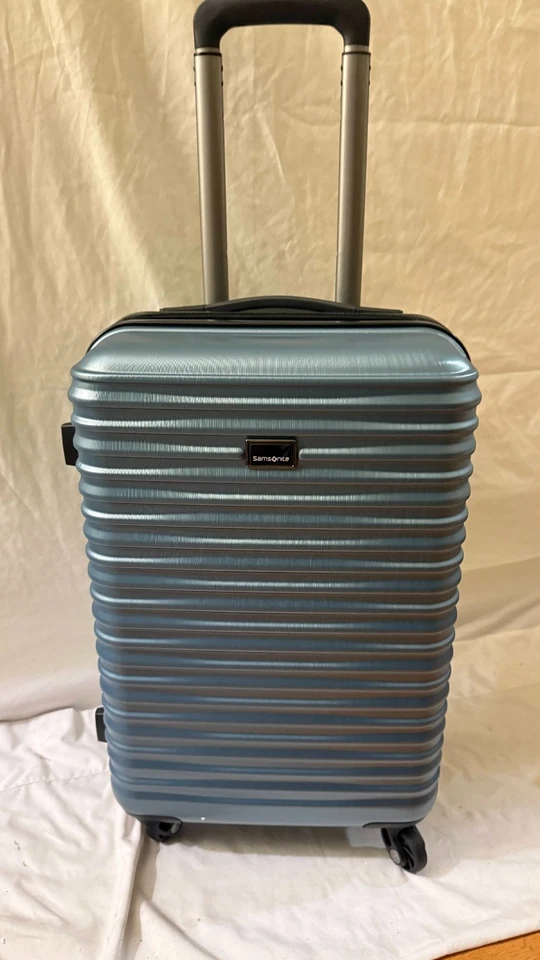 Maleta de mano Samsonite Uptempo Lux lado duro 20" giratoria azul claro Foto 2 de 4