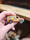 Vintage 1977 Hot Wheels Baja Breaker Van Orange w Flames 1/64 Diecast Loose