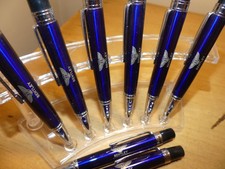 Bentley Logo Collectible Blue Pen Black Biro