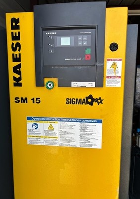 KAESER  AIRCENTER SM15 Rotary Screw Air Compressor 15 HP