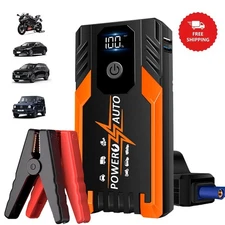 6000 Amp Jump Starter 12V Battery Booster Portable Charger Jump Starter Auto Car