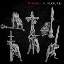 Exhausted Pilgrims / Fanatics by Onmioji - Trench Crusade Proxies