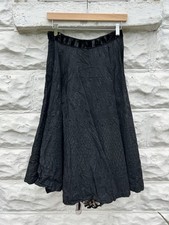 Vintage 1940  s Skirt Women  s Black Fit Flare Tutu Causal