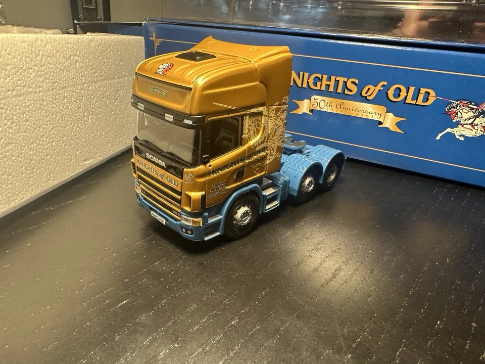 CORGI CC12911 - Scania Topline Curtainside Knights of Old 50th Anniversary  - Image 2 of 4