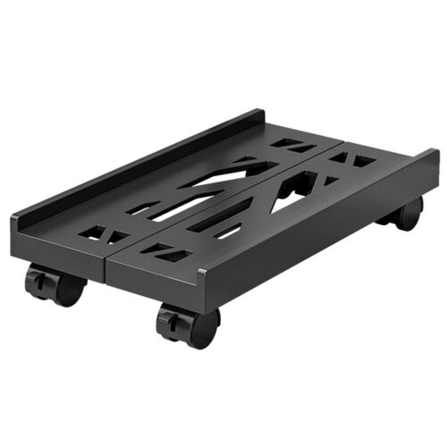 Computer Tower Stand CPU Holder Stand with 4Caster Wheel for Most Desktop Towers - Picture 16 of 18