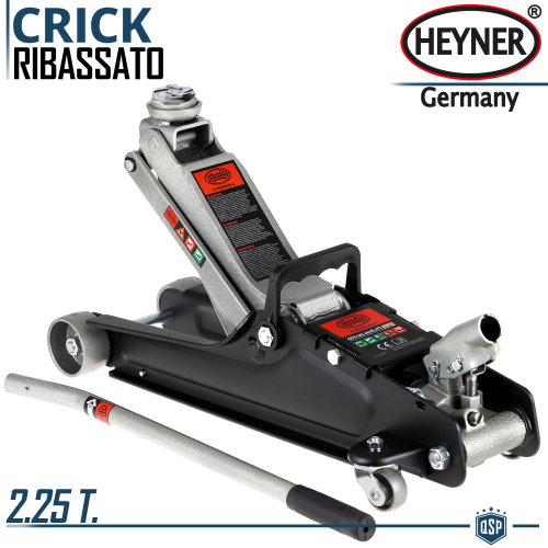 CRIC Auto PROFESSIONALE Carrello RIBASSATO Sollevatore Idraulico Heyner GERMANY