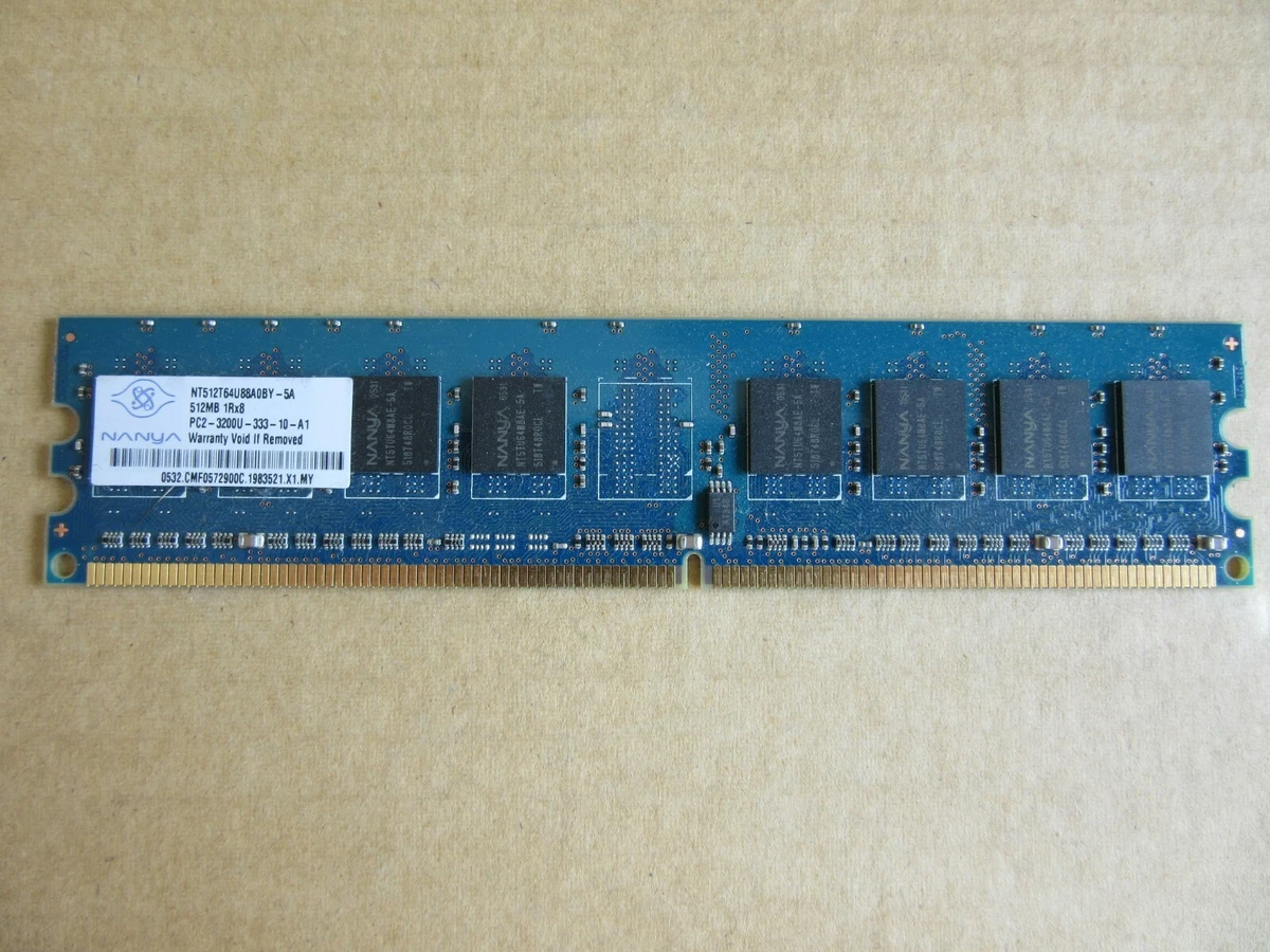 Preços baixos em 512 MB de RAM de Computador Nanya capacidade por