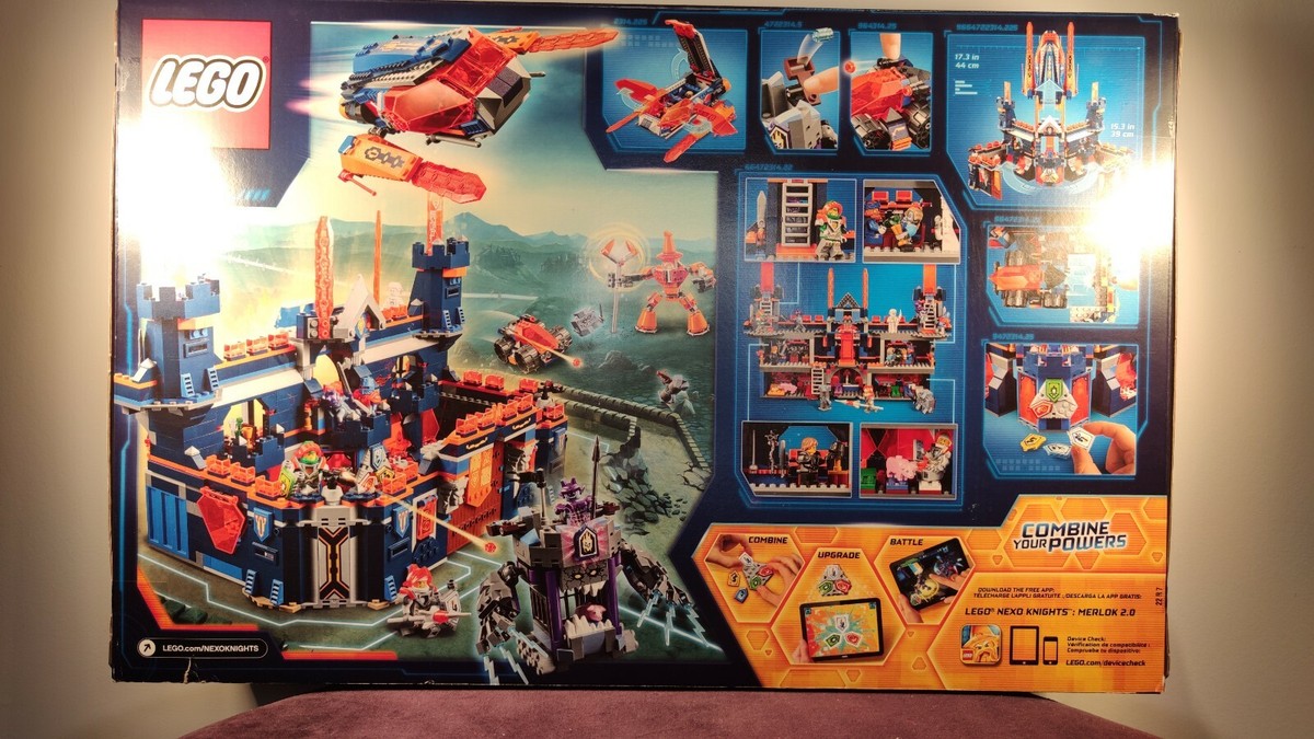 Biggest* Lego Nexo Knights set 70357 Knighton Castle Retired 2017