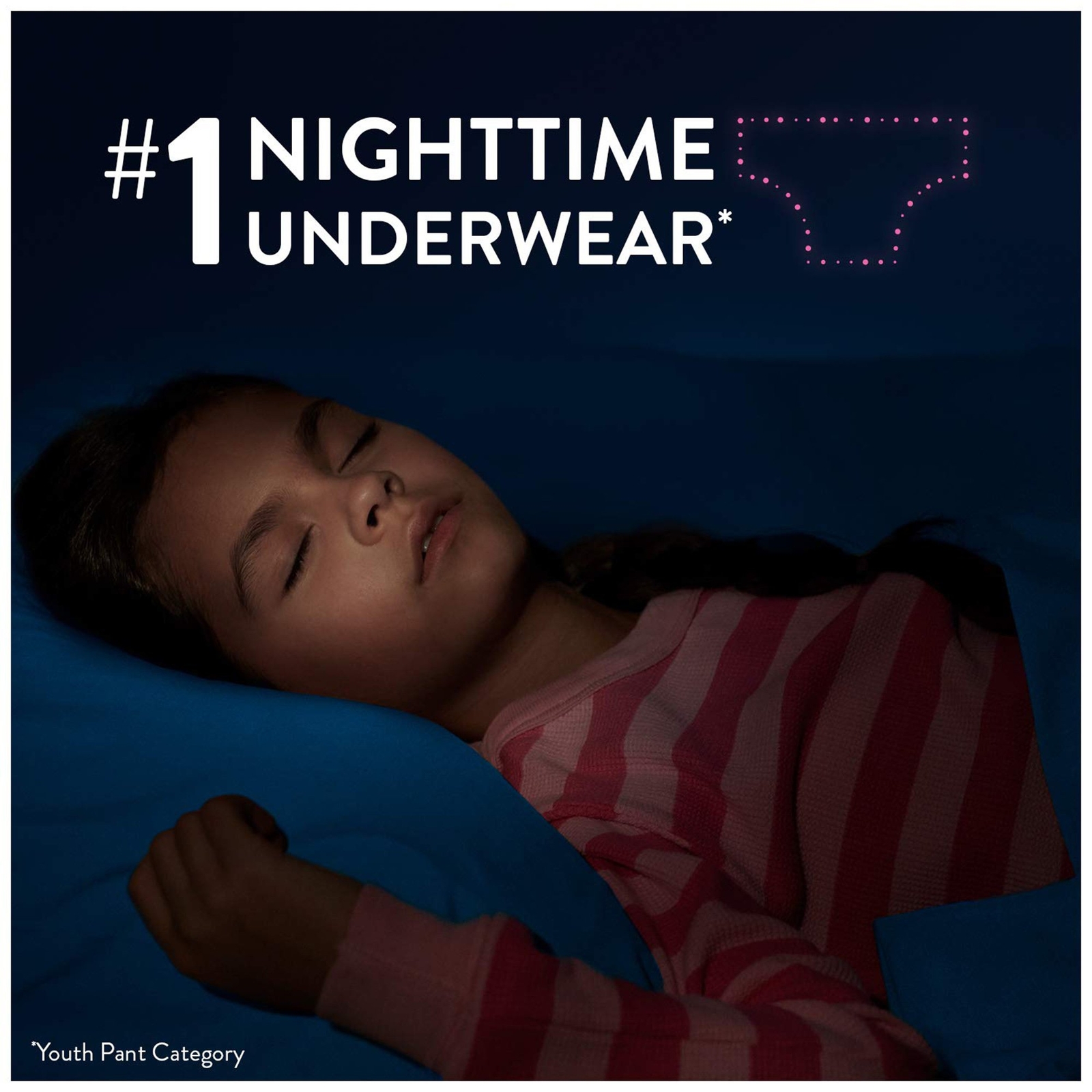 GoodNites Youth Youth Absorbent Underwear X-Large 95 to 140 lbs. 53379 28 Ct