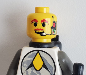 LEGO System Space Exploriens Hovertron MINIFIGURE from Set 6815 Hovercraft Vtg