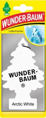 3x Original WUNDERBAUM  ARCTIC WHITE  Lufterfrischer Duftbäumchen Autoduft