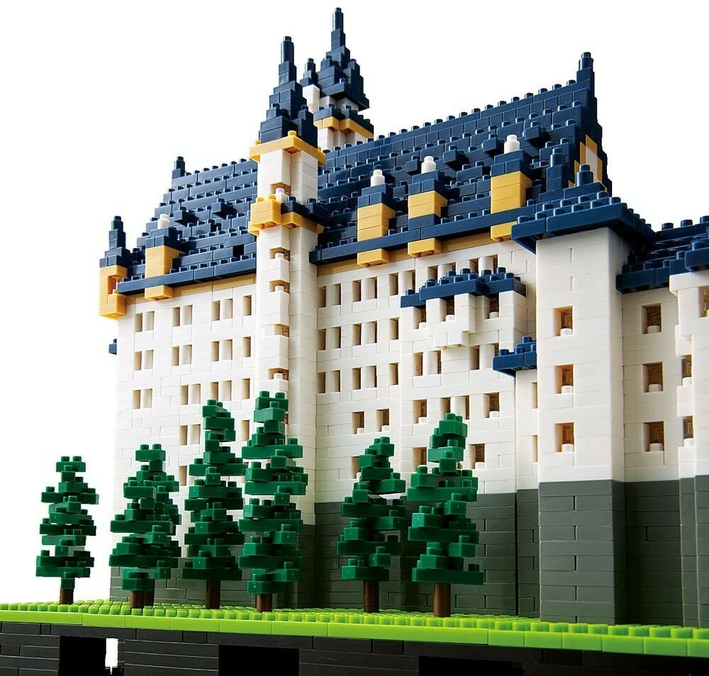 その他 New Castles Nanoblock Neuschwanstein Castle DELUXE EDITION NB-009 5800