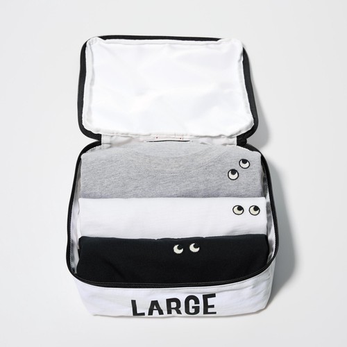 Anya Hindmarch Uniqlo Square Pouch 478699 New Japan 2025 - Picture 5 of 6