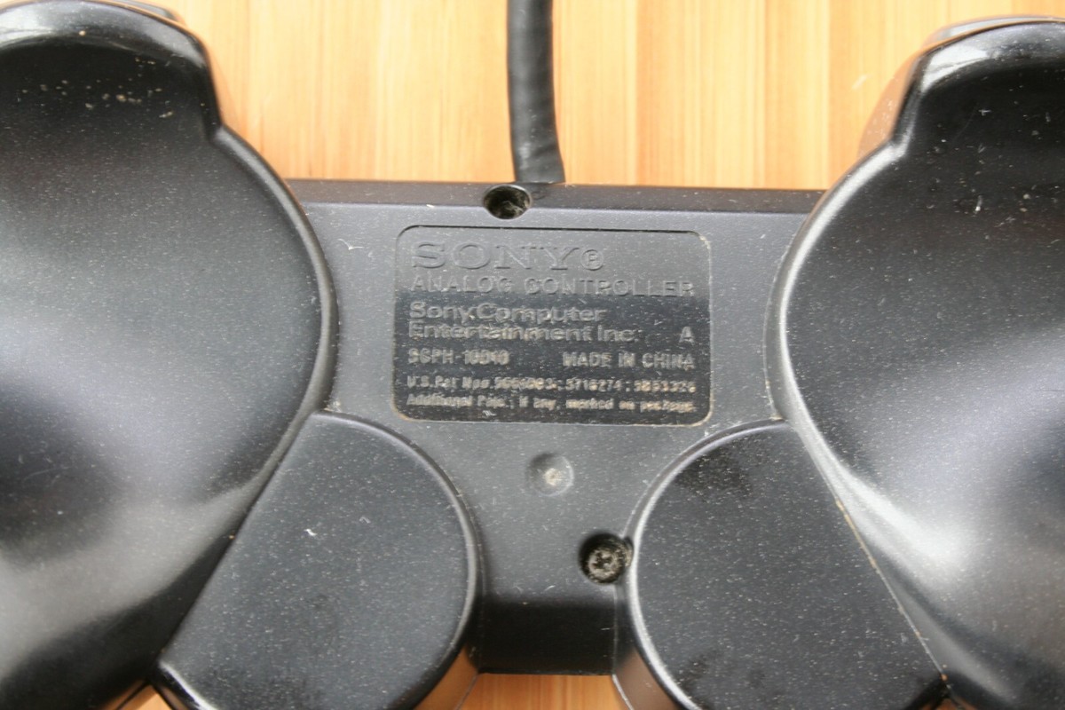 Sony PlayStation 2 Dualshock 2 Analog Controller Black SCPH