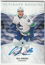  2020-21 Ultimate Collection #152 Olli Juolevi RC 181/299 Vancouver / Detroit