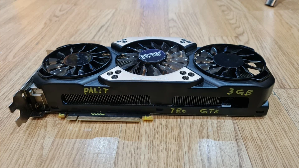 Palit Jet Stream Nvidia GTX 780 GPU GDDR5 3GB Memory Gaming Video Graphics Card - Image 3 of 4
