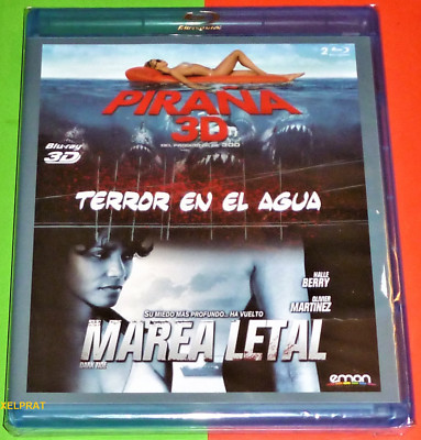 MAREA LETAL + PIRAÑA 3D (2D) / DARK TIDE + PIRANHA 3D (2D) . [BLURAY Area B]