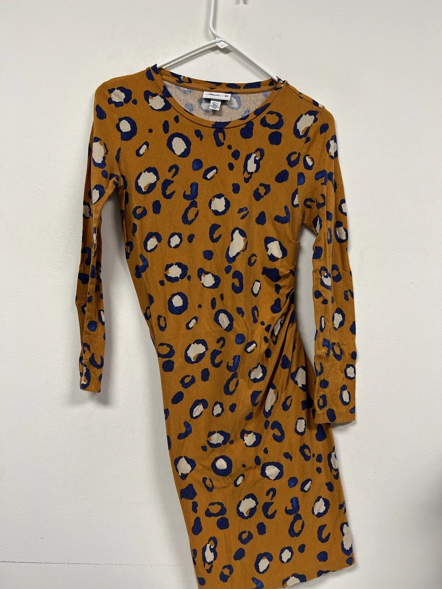 3.1 PHILLIP LIM x Target Chic Ruched LEOPARD Print Dress Womens