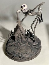 Walt Disney Gallery Nightmare Before Christmas Jack Skellington Figurine w/Zero