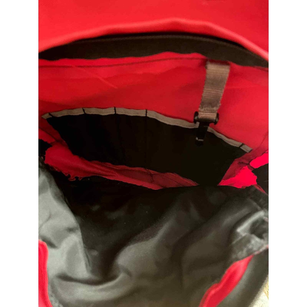 Vintage Howard University Red Tan Suede Leather Jansport 