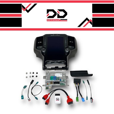 2019-2021 OEM Ram 1500 Uconnect 5 12  Screen UBQ Upgrade Kit