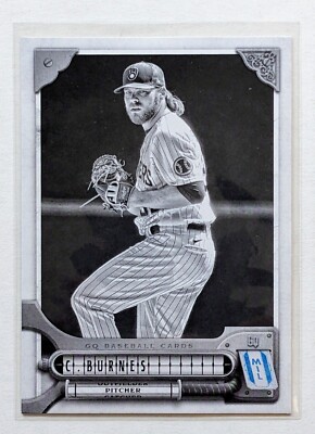 2022 Topps Gypsy Queen Corbin Burnes Black & White /50 #177 AZ Diamondbacks