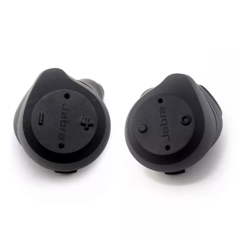 Auriculares inal mbricos deportivos defectuosos Jabra Elite lado izquierdo derecho defectuosos negros