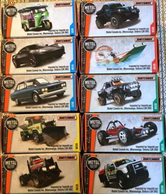 Mattel Matchbox Druckgussautos 10 Die besten & heißesten Modelle schnappen Sie sich Ihren Favoriten!