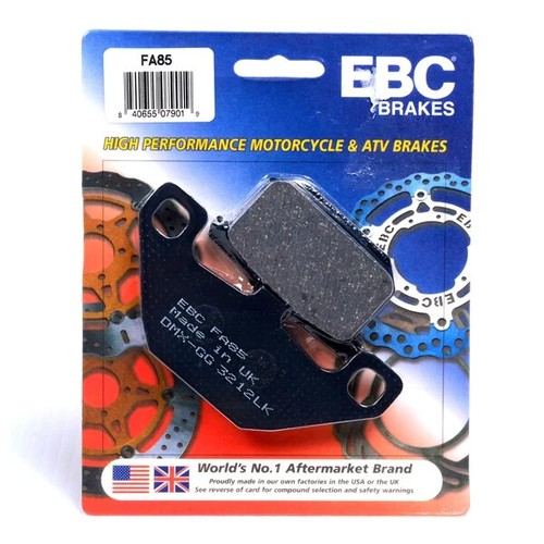 Genuine EBC FA 85 Brake Pads Motorcycle High Friction Organic Brake Pads 2 SETS - 第 1/2 張圖片