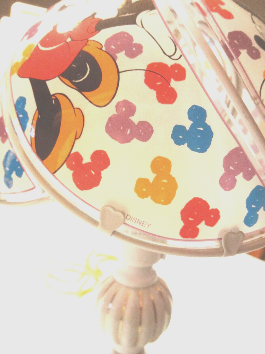 ミッキー&ミニー ルームライト [ヴィンテージ] Disney - （ 美品 ）Disney ミッキー&ミニー「 Kiss In Lamp
