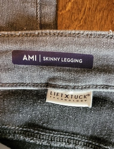 NYDJ Alina Legging Jeans Gray 12 with lift tuck technology - Picture 5 of 9