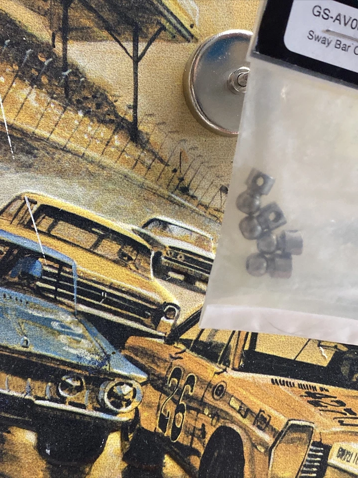 GS Racing GS-AV084 Sway Bar Collar 6.8x11.8 毫米{4 件} NewInPackage 美国发货 — 第 3/4 张图片