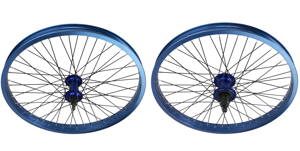Blue Bmx Bike Rims Flybikes 