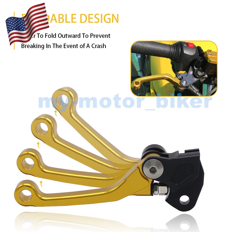 Motorcycle CNC Lever Brake Clutch for Kawasaki KX125 00-05/KX250 00-04/KX500 04 - Изображение 2 из 4