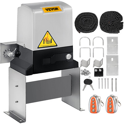VEVOR 3100lbs Sliding Gate Opener Move Door Driveway Motor Electric w/ 2 Remotes