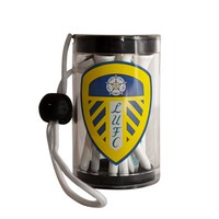 Leeds United Golf Tee Shaker, Golf Tees. Leeds United Golf Tee Shaker, Golf Tees.