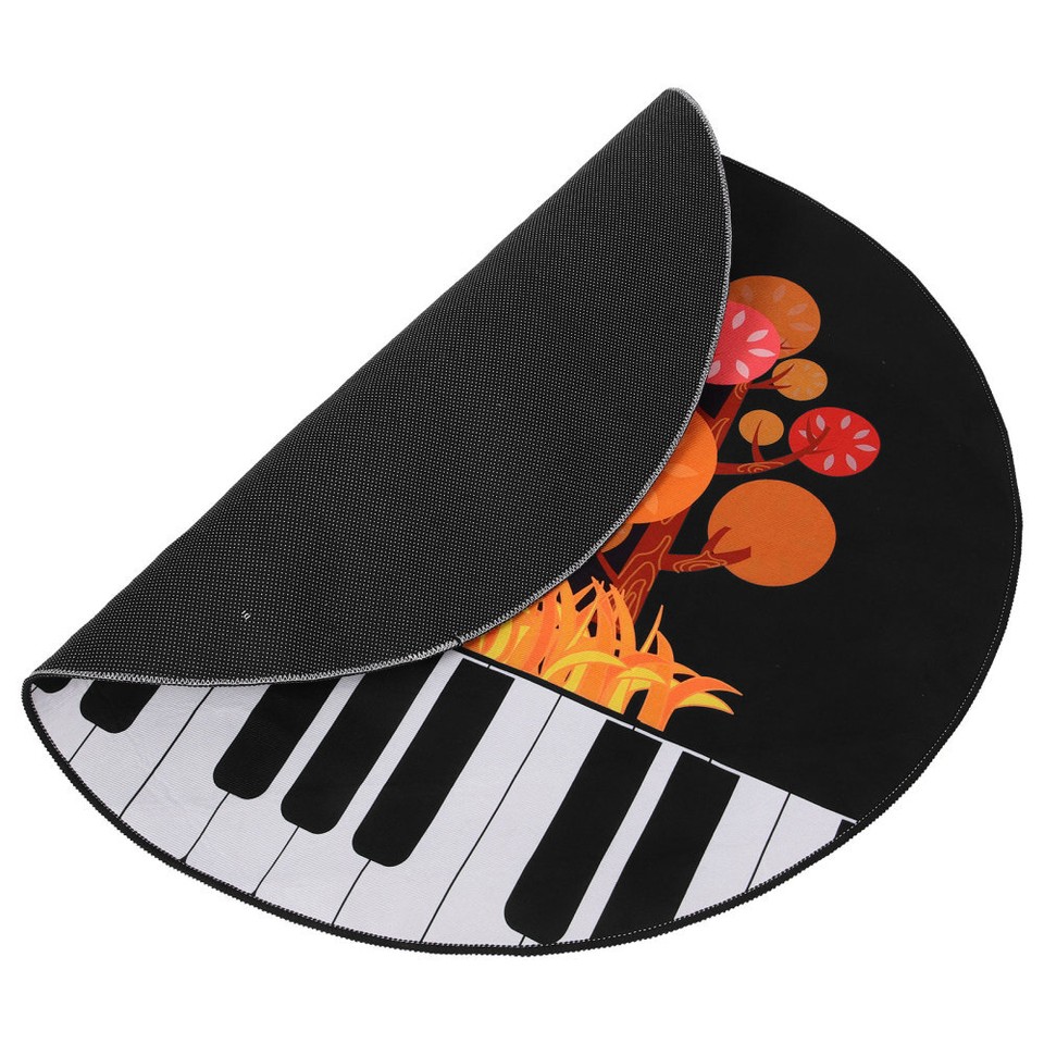 Piano Antiskid Mat Floor Carpet Living Room Rugs Soundproof Cushion eBay
