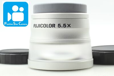  VIDEO  MINT  Fuji Fujicolor Professional Loupe Lupe 5.5x Magnifier From JAPAN