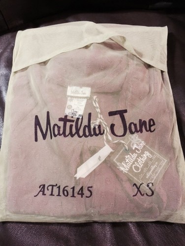 MATILDA JANE ARI SWISS DOT TOP NWT SECRET FIELDS WOMENS BLOUSE SOLDOUT XS XSmall - Picture 3 of 3