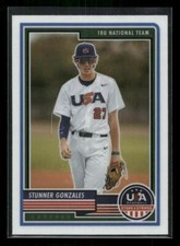 2023 Panini USA Baseball Stars & Stripes #8 Stunner Gonzales