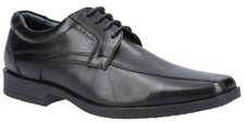 Image of Hush Puppies Lace Mens Shoes Brandon Lace Up Shoe Black