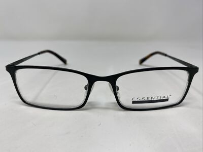 Essential Eyewear EN 1139 2907 52-18-140 Gunmetal Full Rim Eyeglasses Frame WY19