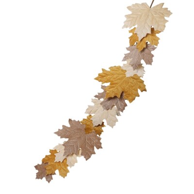 Heaven Sends Cool getönte Blattgirlande Herbstgirlande Unikat Wohndeko