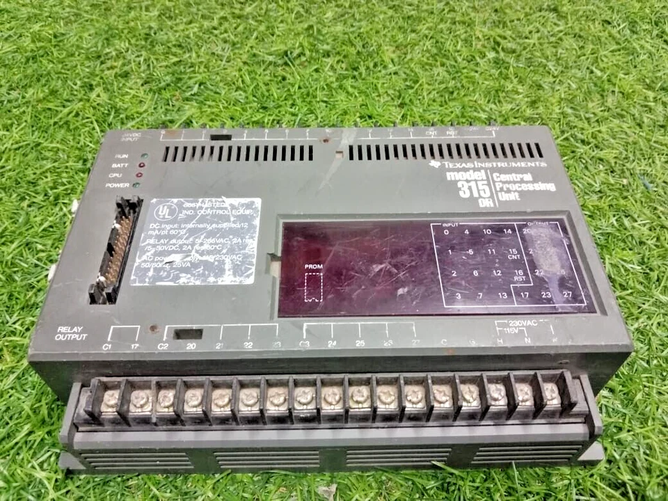Texas Instruments 315-DR DSR Central Processor Unit PLC Siemens Simatic TI CPU - Image 2 of 4
