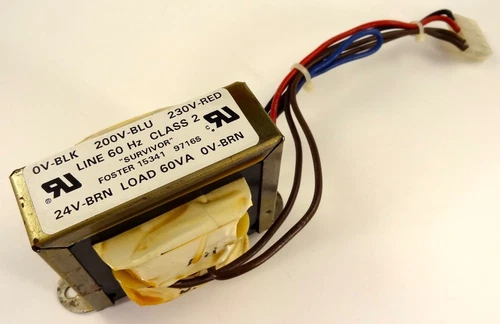 Foster 15341 / HT01BF230, 200/230V, 60Hz, Survivor, Class 2 Transformer, USED