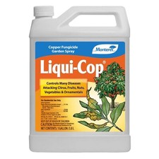 Monterey Liqui-Cop Copper Fungicide Garden Spray Concentrate, 1 Gallon